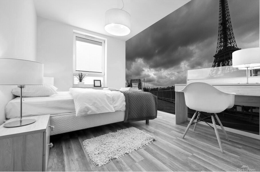 Eiffel Tower Mural print