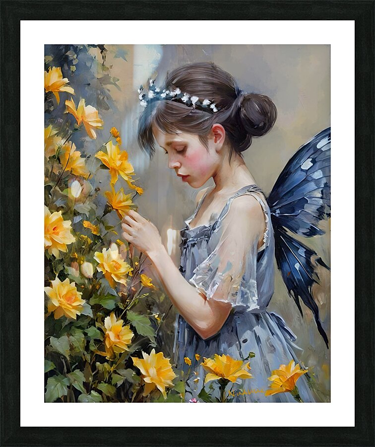 AprilGarden Picture Frame print