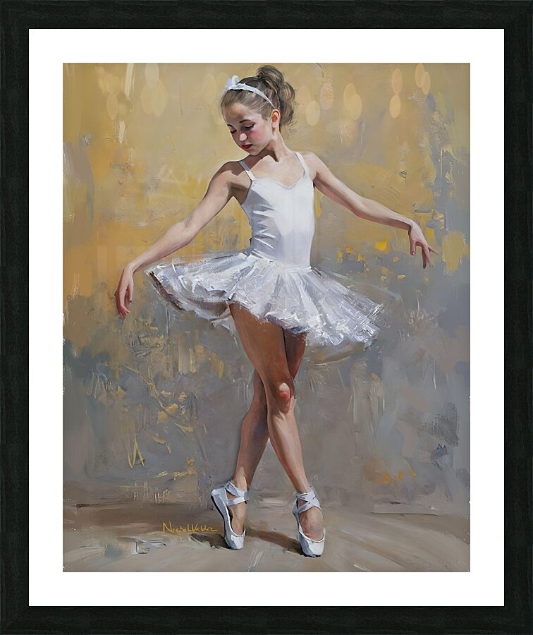 Ballerina1 Picture Frame print