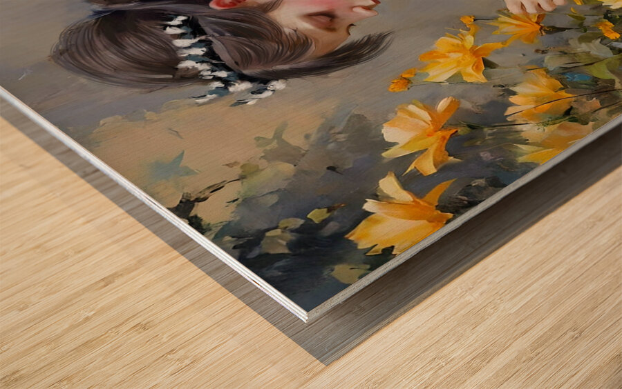 AprilGarden Wood print