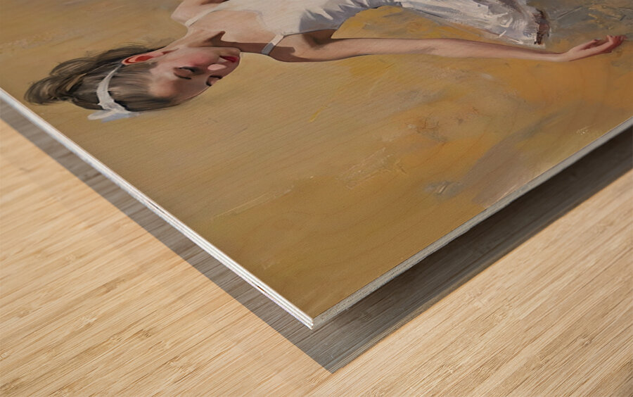 Ballerina1 Wood print