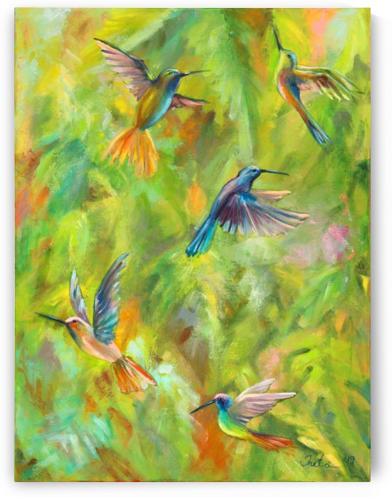 Hummingbird Dance by Ineta Petersone