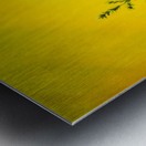 Sunset Heather Metal print
