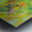 Hummingbird Dance Metal print