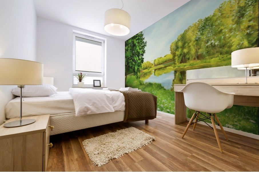 Calm afternoon Mural print