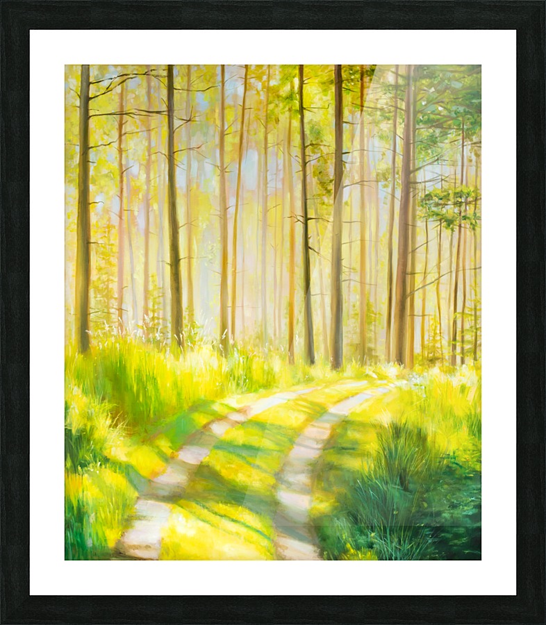 Inviting light Picture Frame print
