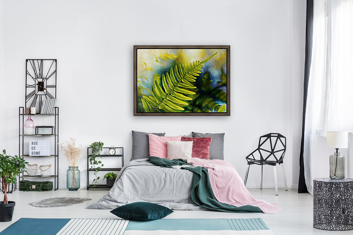 Fern Night Reproduction