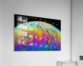 Soap Bubble Close Up Acrylic Print