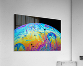 Soap Bubble Close Up Acrylic Print