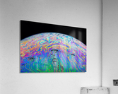 Soap Bubble Close Up Acrylic Print