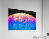 Soap Bubble Close Up Acrylic Print