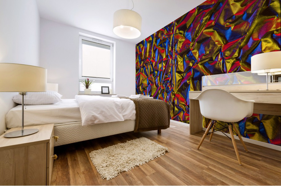 Aluminium Foil Mural print