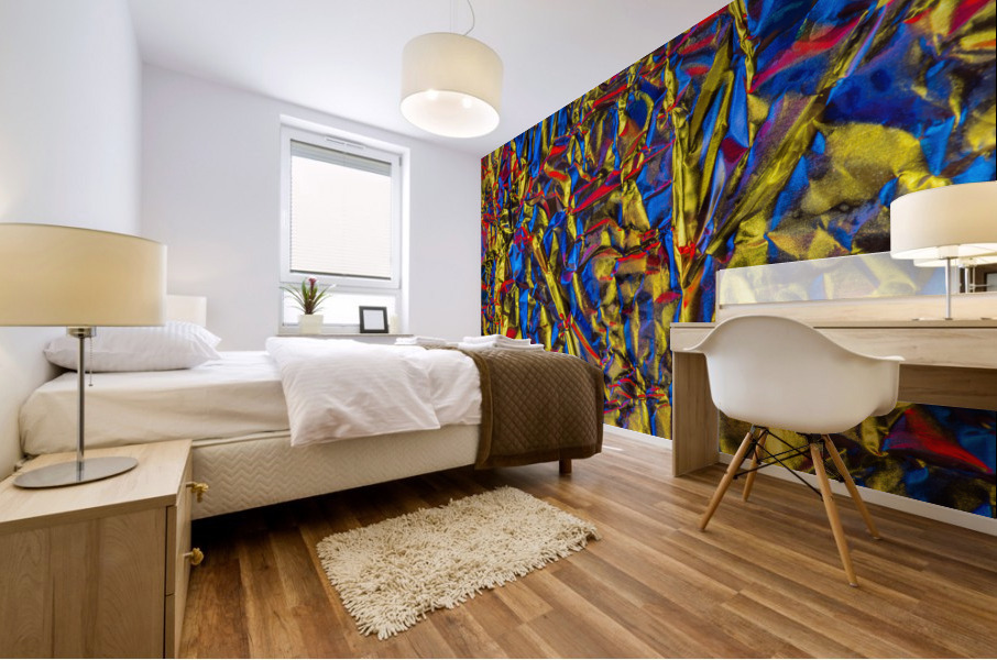 Aluminium Foil Mural print