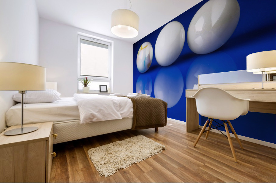 Marbles Mural print
