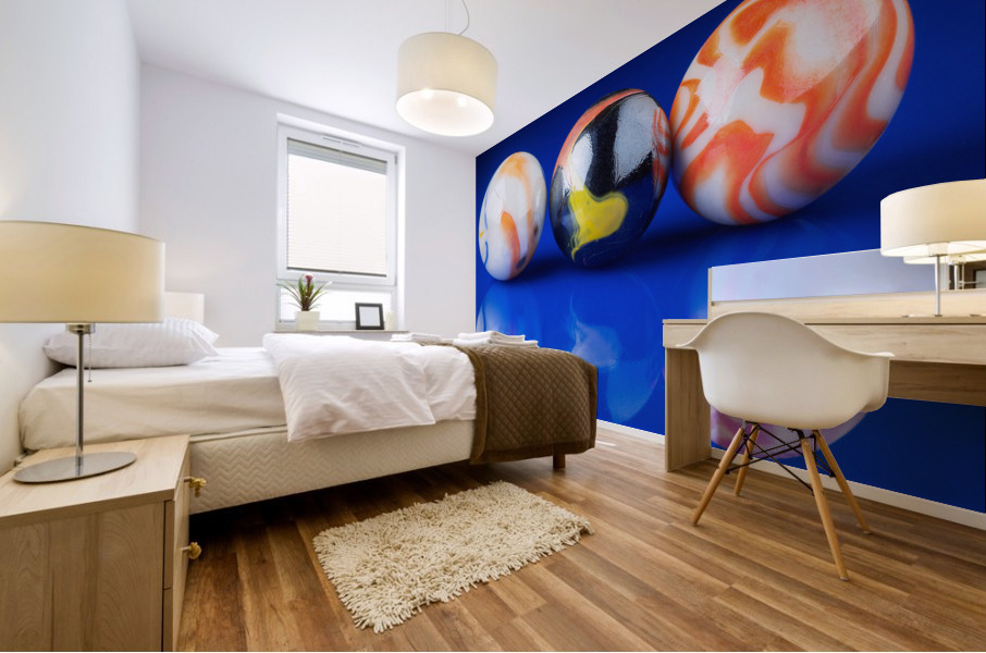 Marbles Mural print