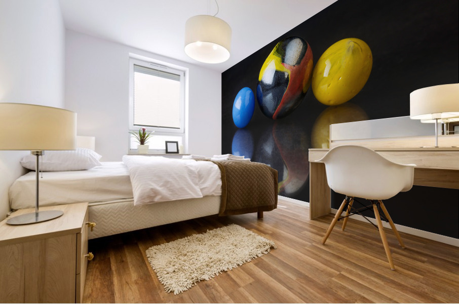 Marbles Mural print
