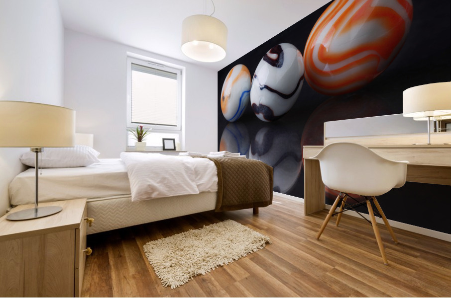 Marbles Mural print