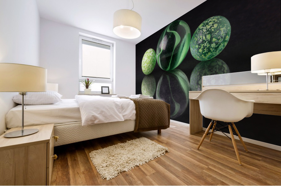 Marbles Mural print