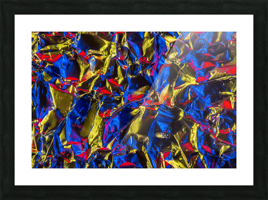 Aluminium Foil Picture Frame print
