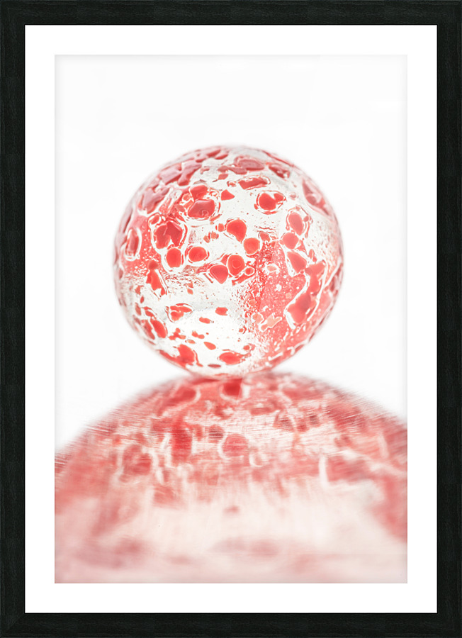 Marble Picture Frame print