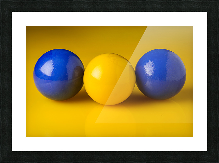 Marbles Picture Frame print