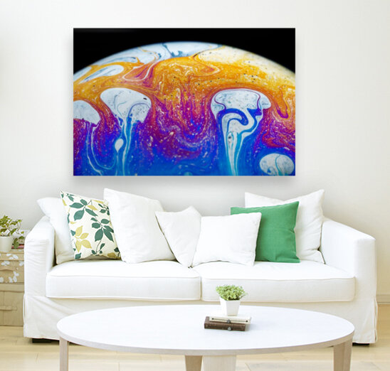 Soap Bubble Close Up Reproduction
