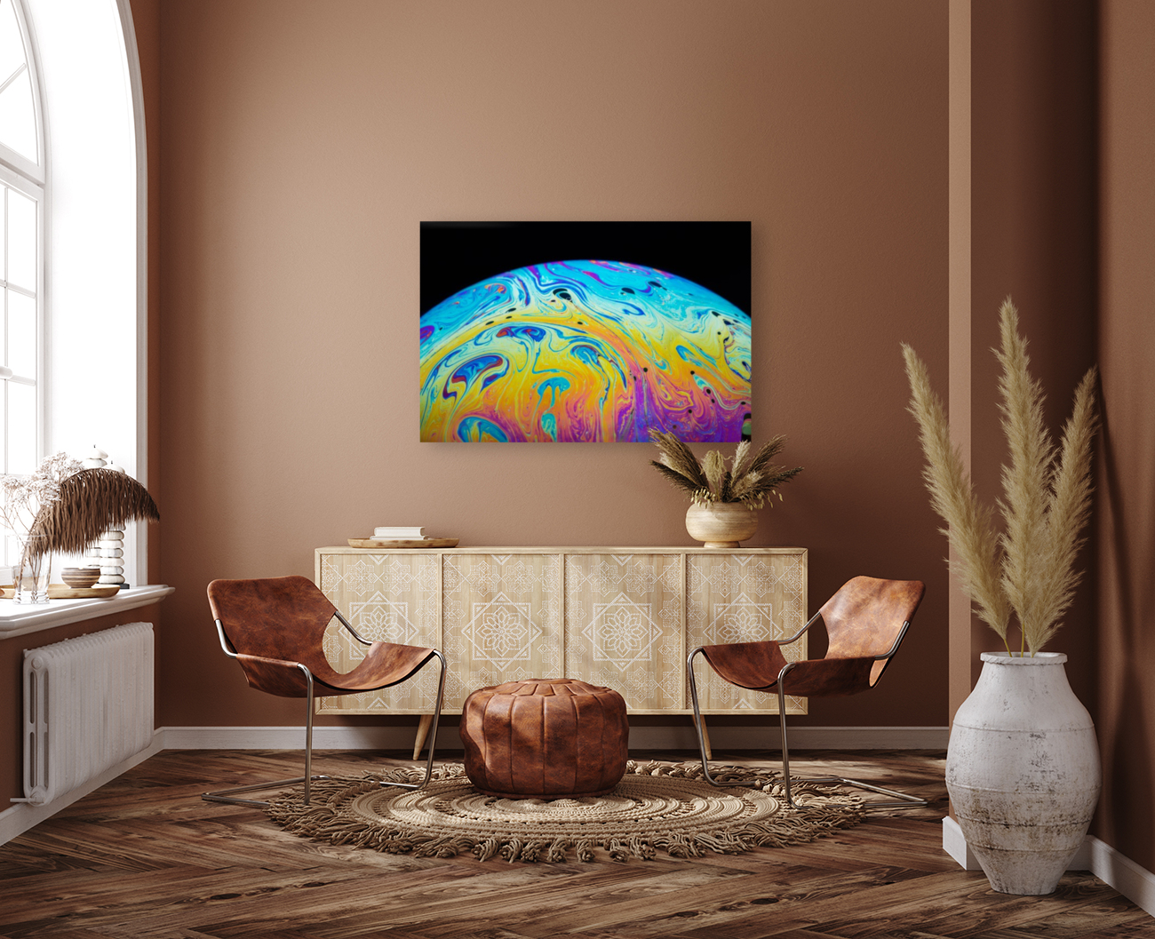 Soap Bubble Close Up Reproduction