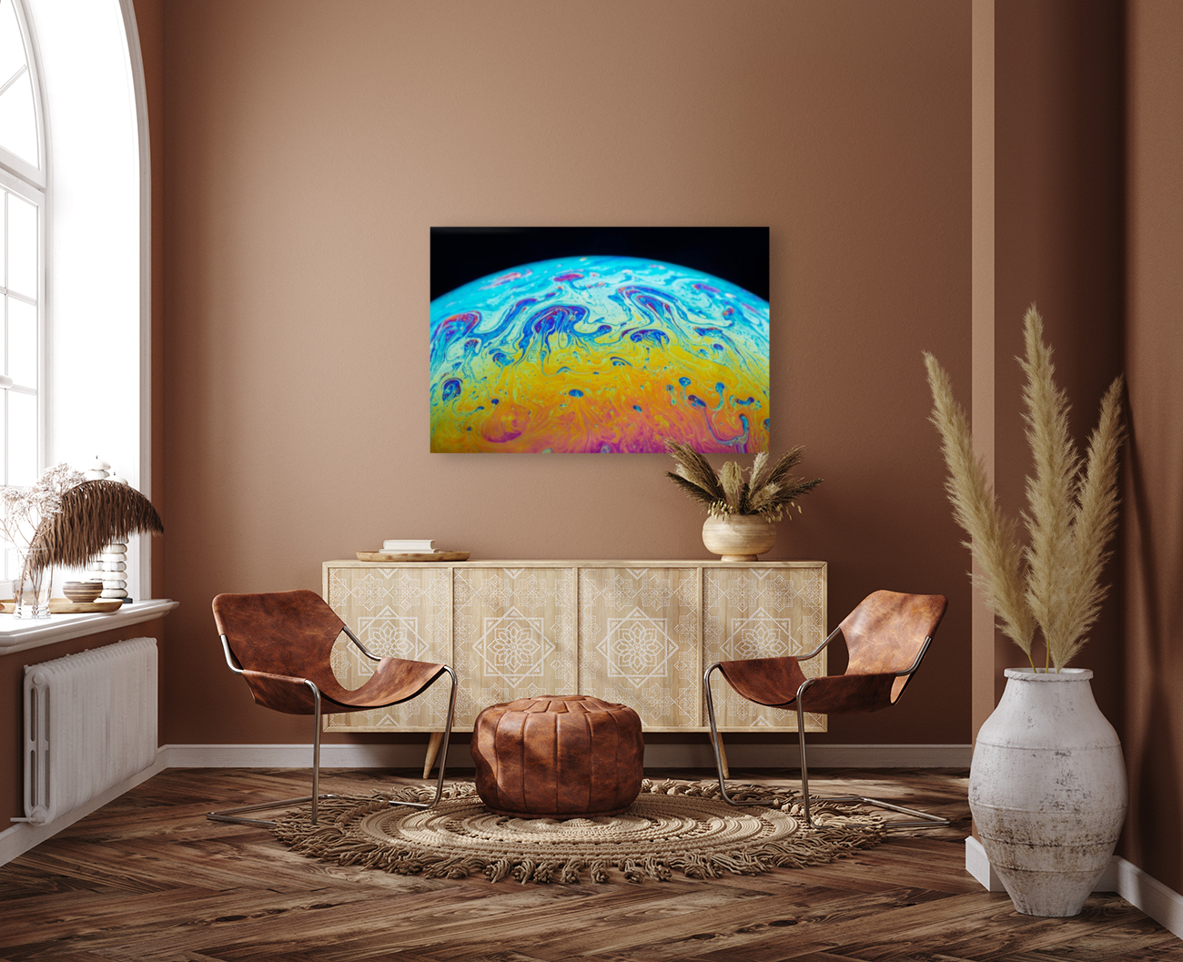 Soap Bubble Close Up Reproduction