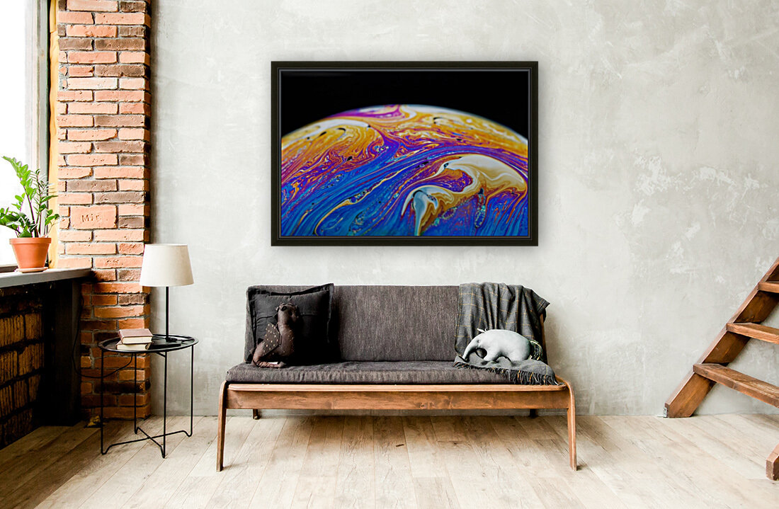 Soap Bubble Close Up Reproduction