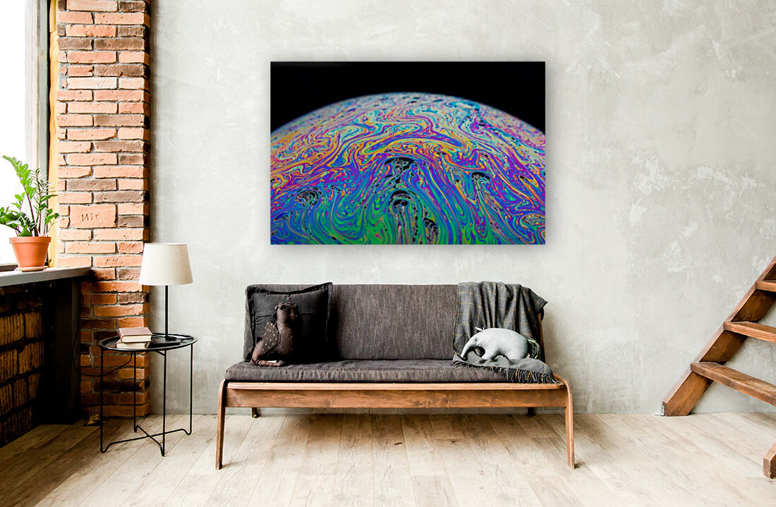 Soap Bubble Close Up Reproduction