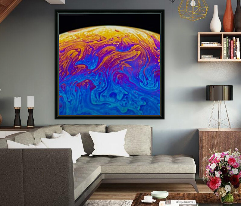 Soap Bubble Close Up Reproduction