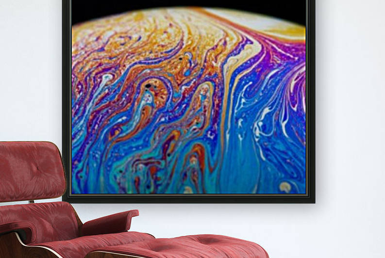 Soap Bubble Close Up by Philippe Monthoux