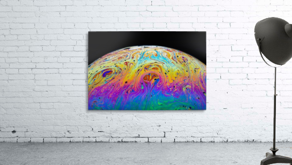 Soap Bubble Close Up Wall Preview