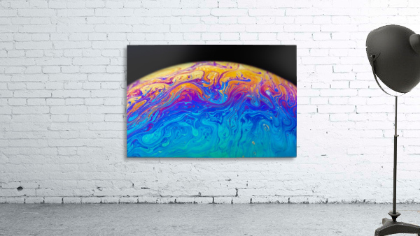 Soap Bubble Close Up Wall Preview