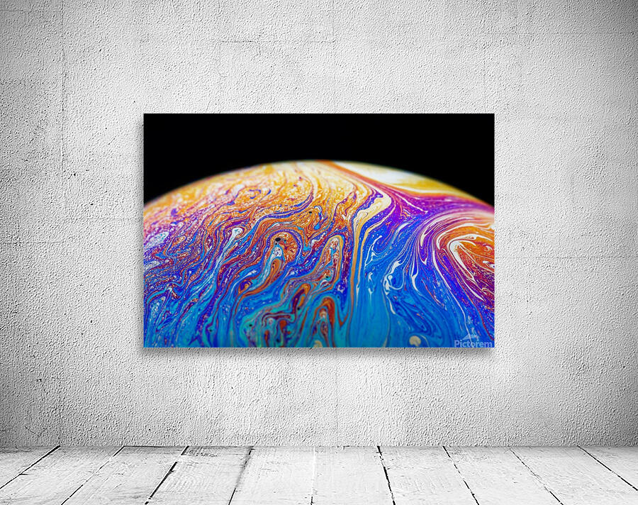 Soap Bubble Close Up Wall Preview