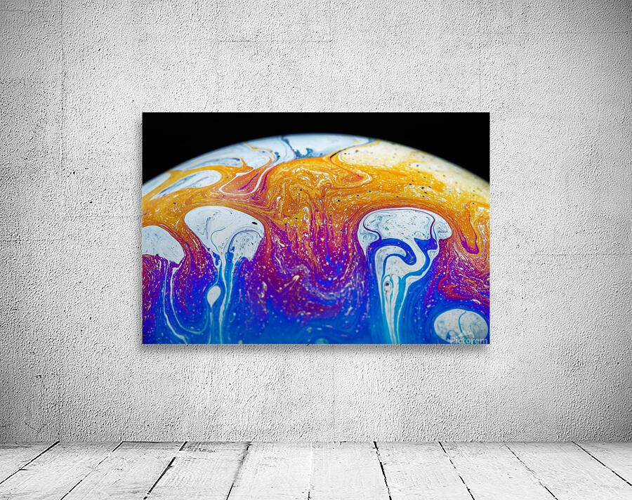 Soap Bubble Close Up Wall Preview