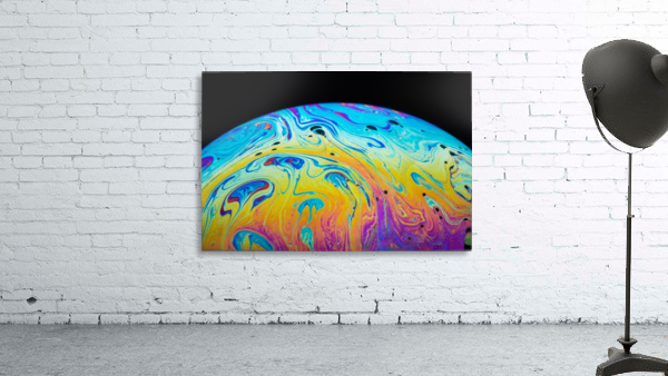 Soap Bubble Close Up Wall Preview
