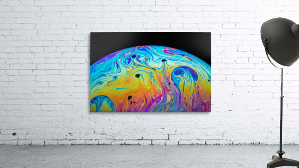 Soap Bubble Close Up Wall Preview