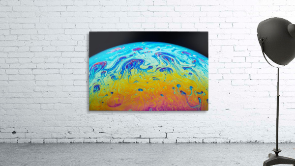 Soap Bubble Close Up Wall Preview