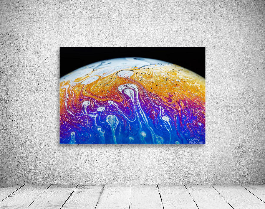 Soap Bubble Close Up Wall Preview