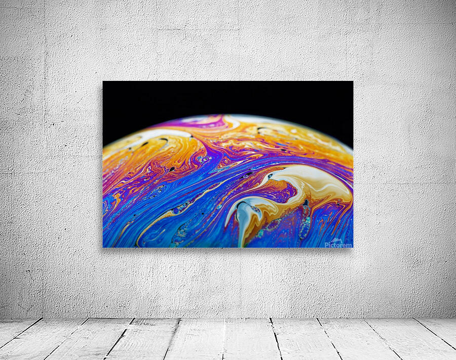 Soap Bubble Close Up Wall Preview