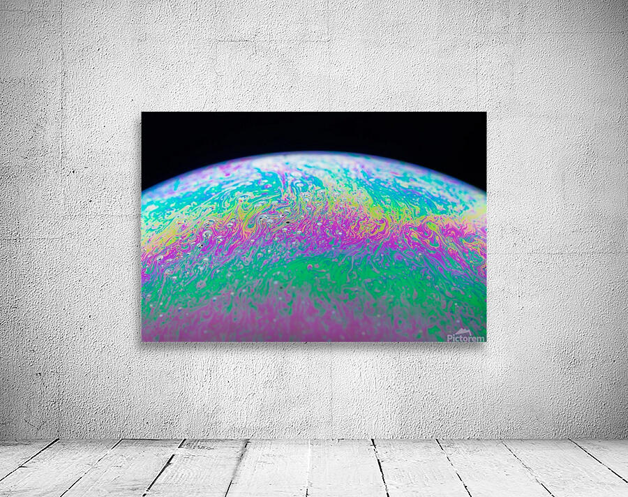 Soap Bubble Close Up Wall Preview