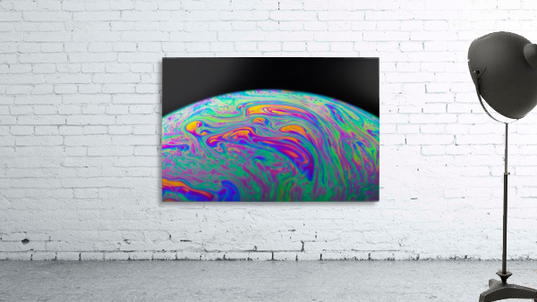 Soap Bubble Close Up Wall Preview