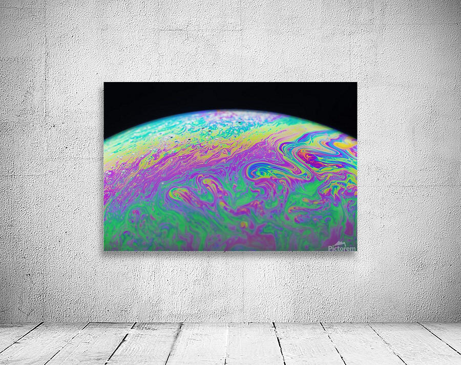 Soap Bubble Close Up Wall Preview