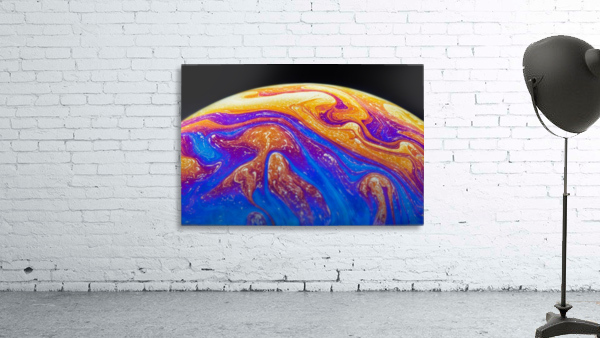 Soap Bubble Close Up Wall Preview
