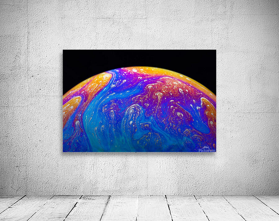 Soap Bubble Close Up Wall Preview
