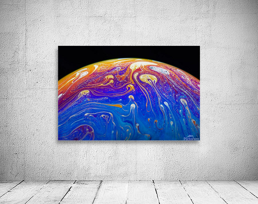 Soap Bubble Close Up Wall Preview