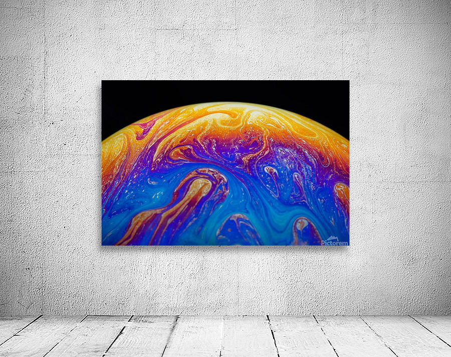 Soap Bubble Close Up Wall Preview