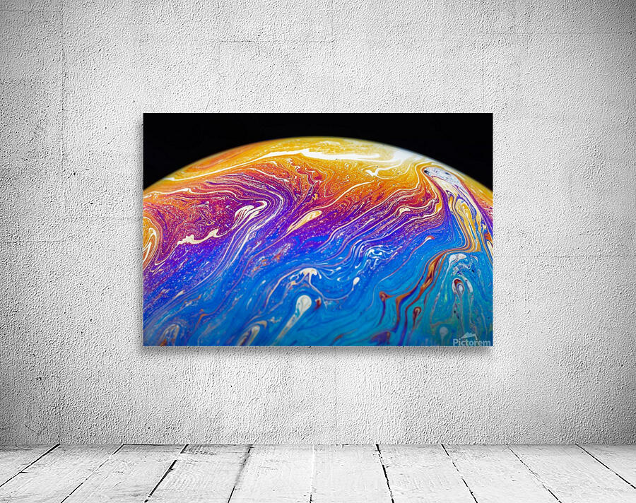 Soap Bubble Close Up Wall Preview