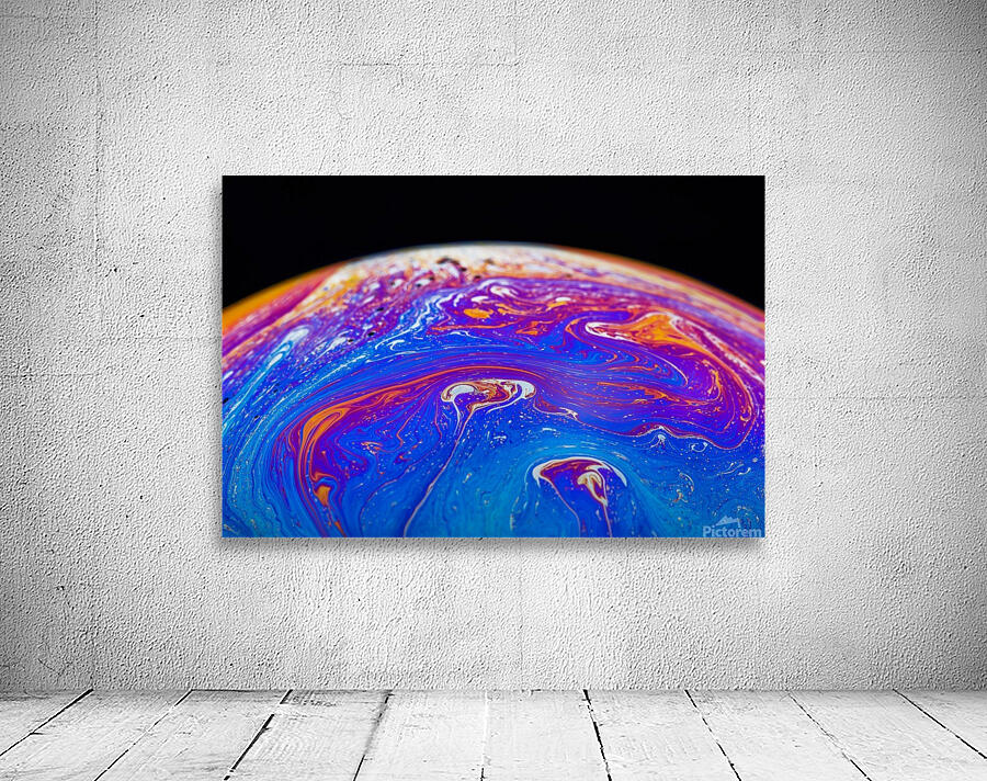 Soap Bubble Close Up Wall Preview